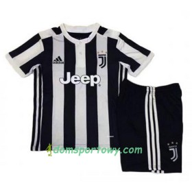 Koszulka Juventus Dziecięcy Domowe Koszulki Piłkarskie 2017-2018 Krótki Rękaw