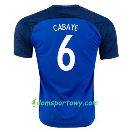 Koszulka Francja CABAYE Domowe Koszulki Piłkarskie Euro 2016