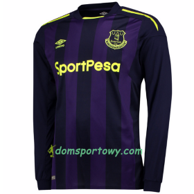 Koszulka Everton Trzeci Koszulki Piłkarskie 2017-2018 Długi Rękaw