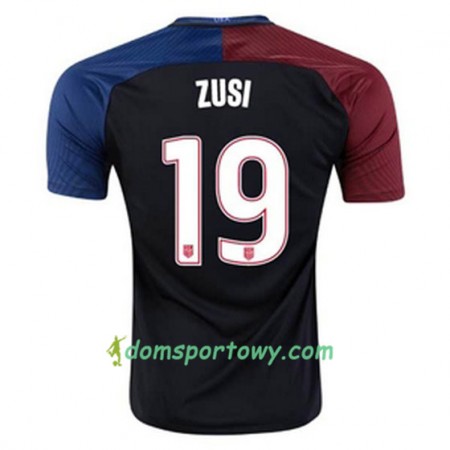 Koszulka Stany Zjednoczone ZUSI Wyjazdowe Koszulki Piłkarskie 2016/17 Krótki Rękaw