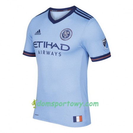 Koszulka New York City FC Domowe Koszulki Piłkarskie 2017-2018 Krótki Rękaw
