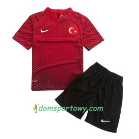 Koszulka Turcja Dziecięcy Domowe Koszulki Piłkarskie 2016/17 Krótki Rękaw