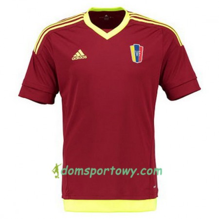 Koszulka Wenezuela Domowe Koszulki Piłkarskie 2016/17 Krótki Rękaw