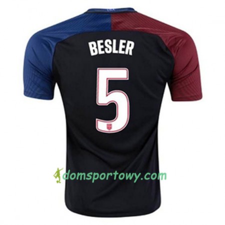 Koszulka Stany Zjednoczone BESLER Wyjazdowe Koszulki Piłkarskie 2016/17 Krótki Rękaw