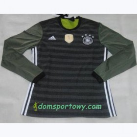 Koszulka Niemcy  Wyjazdowe Koszulki Piłkarskie Euro 2016 Długi Rękaw