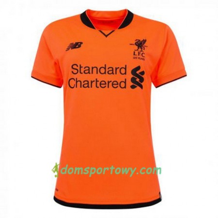 Koszulka Liverpool Damska Trzeci Koszulki Piłkarskie 2017-2018 Krótki Rękaw