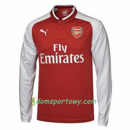 Koszulka Arsenal Domowe Koszulki Piłkarskie 2017-2018 Długi Rękaw