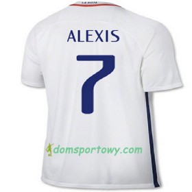 Koszulka Chile ALEXIS Wyjazdowe Koszulki Piłkarskie 2016/17 Krótki Rękaw