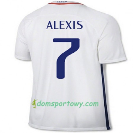 Koszulka Chile ALEXIS Wyjazdowe Koszulki Piłkarskie 2016/17 Krótki Rękaw