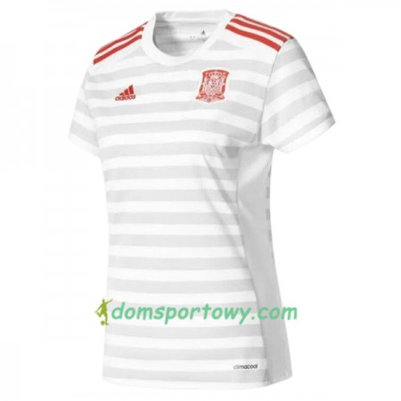 Koszulka Hiszpania Damska Wyjazdowe Koszulki Piłkarskie Euro 2017