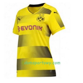 Koszulka Borussia Dortmund Damska Domowe Koszulki Piłkarskie 2017-2018 Krótki Rękaw