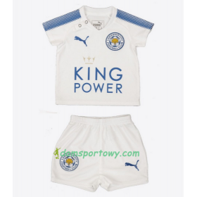 Koszulka Leicester City Dziecięcy Trzeci Koszulki Piłkarskie 2017-2018 Krótki Rękaw
