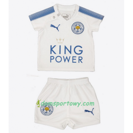 Koszulka Leicester City Dziecięcy Trzeci Koszulki Piłkarskie 2017-2018 Krótki Rękaw