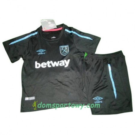Koszulka West Ham United Dziecięcy Wyjazdowe Koszulki Piłkarskie 2017-2018 Krótki Rękaw