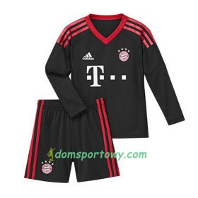 Koszulka Bayern Monachium Bramkarska Dziecięcy Domowe Koszulki Piłkarskie 2017-2018 Długi Rękaw