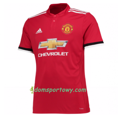 Koszulka Manchester United Domowe Koszulki Piłkarskie 2017-2018 Krótki Rękaw