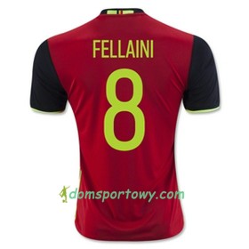 Koszulka Belgia FELLAINI Domowe Koszulki Piłkarskie Euro 2016