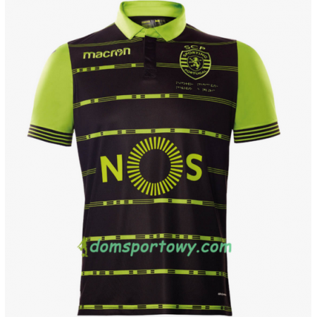 Koszulka Sporting Wyjazdowe Koszulki Piłkarskie 2017-2018 Krótki Rękaw