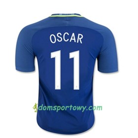 Koszulka Brazylia OSCAR Wyjazdowe Koszulki Piłkarskie 2016/17 Krótki Rękaw