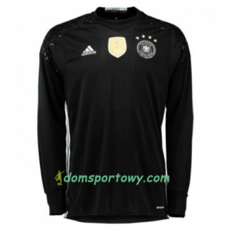 Koszulka Niemcy Bramkarska Koszulki Piłkarskie Euro 2016 Długi Rękaw