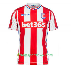 Koszulka Stoke City Domowe Koszulki Piłkarskie 2017-2018 Krótki Rękaw