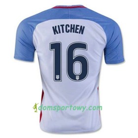 Koszulka Stany Zjednoczone KITCHEN Domowe Koszulki Piłkarskie 2016/17 Krótki Rękaw