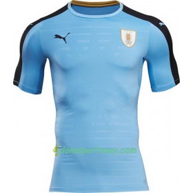 Koszulka Urugwaj Domowe Koszulki Piłkarskie 2016/17 Krótki Rękaw