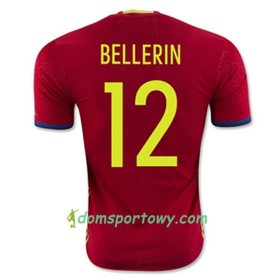 Koszulka Hiszpania BELLERIN Domowe Koszulki Piłkarskie Euro 2016