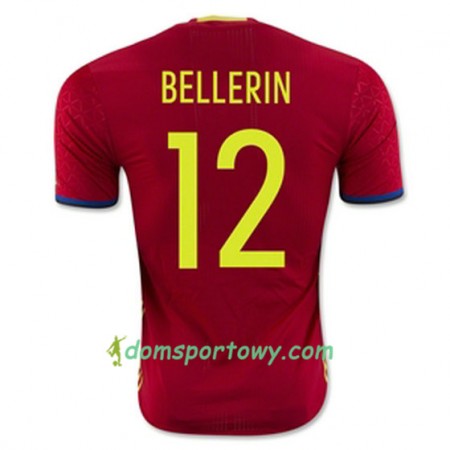 Koszulka Hiszpania BELLERIN Domowe Koszulki Piłkarskie Euro 2016