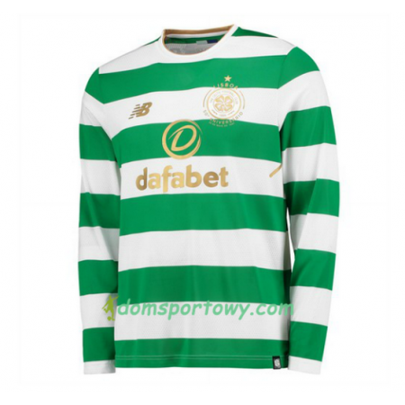 Koszulka Celtic FC Domowe Koszulki Piłkarskie 2017-2018 Długi Rękaw