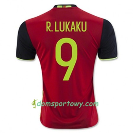 Koszulka Belgia R LUKAKU Domowe Koszulki Piłkarskie Euro 2016