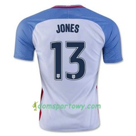 Koszulka Stany Zjednoczone JONES Domowe Koszulki Piłkarskie 2016/17 Krótki Rękaw