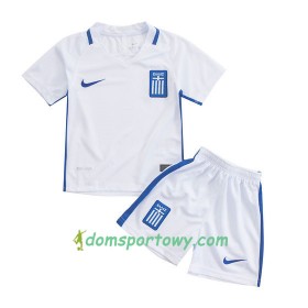 Koszulka Grecja Dziecięcy Domowe Koszulki Piłkarskie 2016/17 Krótki Rękaw