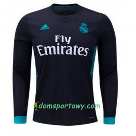 Koszulka Real Madryt Wyjazdowe Koszulki Piłkarskie 2017-2018 Długi Rękaw