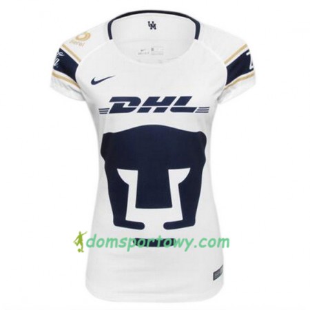 Koszulka Pumas UNAM Damska Domowe Koszulki Piłkarskie 2017-2018 Krótki Rękaw