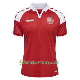 Koszulka Dania Domowe Koszulki Piłkarskie 2017-2018 Krótki Rękaw