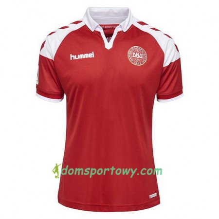 Koszulka Dania Domowe Koszulki Piłkarskie 2017-2018 Krótki Rękaw