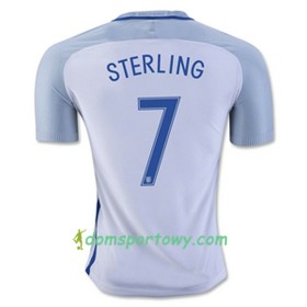 Koszulka Anglia STERLING Domowe Koszulki Piłkarskie 2016/17 Krótki Rękaw