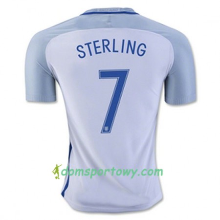 Koszulka Anglia STERLING Domowe Koszulki Piłkarskie 2016/17 Krótki Rękaw