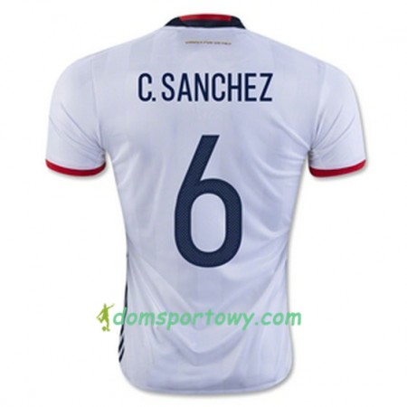 Koszulka Kolumbia C SANCHEZ Domowe Koszulki Piłkarskie 2016/17 Krótki Rękaw
