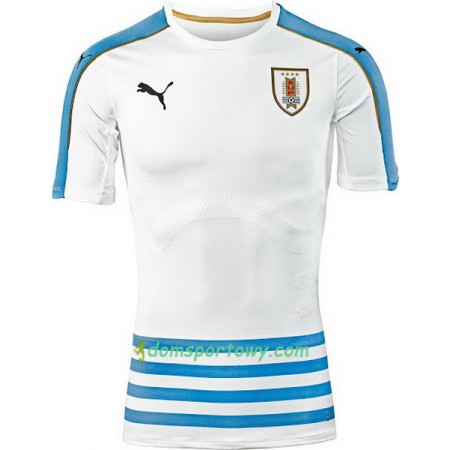 Koszulka Urugwaj Wyjazdowe Koszulki Piłkarskie 2016/17 Krótki Rękaw