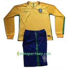 Koszulka Brazylia Domowe Koszulki Piłkarskie 2016/17 Długi Rękaw