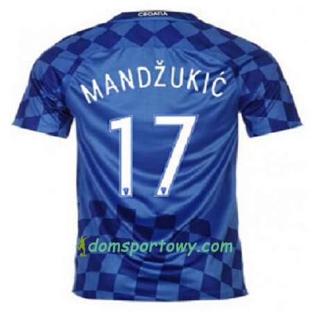 Koszulka Chorwacja MANDZUKIC Wyjazdowe Koszulki Piłkarskie Euro 2016