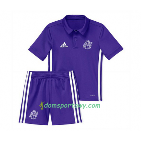 Koszulka Olympique Marsylia Dziecięcy Trzeci Koszulki Piłkarskie 2017-2018 Krótki Rękaw