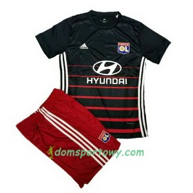 Koszulka Olympique Lyon Dziecięcy Wyjazdowe Koszulki Piłkarskie 2017-2018 Krótki Rękaw