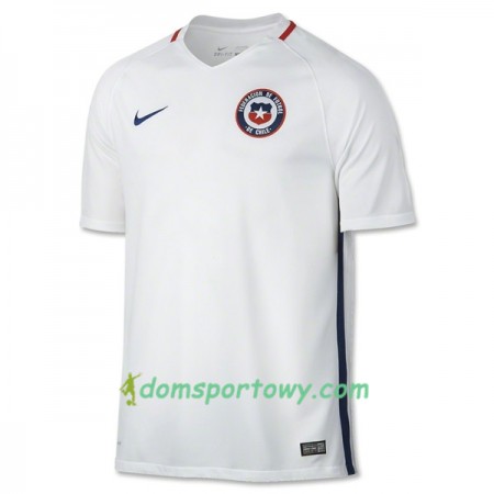 Koszulka Chile Wyjazdowe Koszulki Piłkarskie 2016/17 Krótki Rękaw