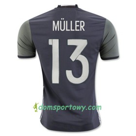 Koszulka Niemcy MULLER Wyjazdowe Koszulki Piłkarskie Euro 2016