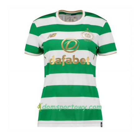 Koszulka Celtic FC Damska Domowe Koszulki Piłkarskie 2017-2018 Krótki Rękaw
