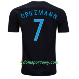 Koszulka Francja Griezmann Trzeci Koszulki Piłkarskie 2017-2018 Krótki Rękaw