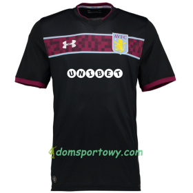 Koszulka Aston Villa Wyjazdowe Koszulki Piłkarskie 2017-2018 Krótki Rękaw